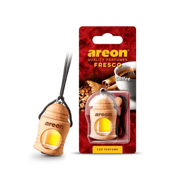 Tinh dầu treo xe ô tô hương cà phê – Areon Fresco Coffee