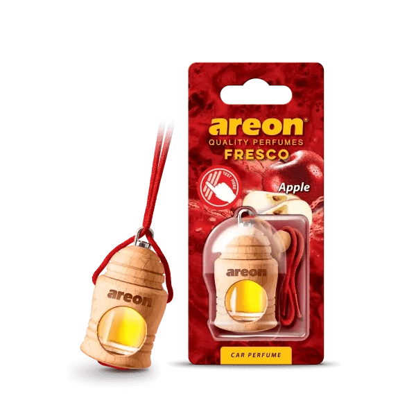 Tinh dầu treo xe ô tô hương táo – Areon Fresco Apple