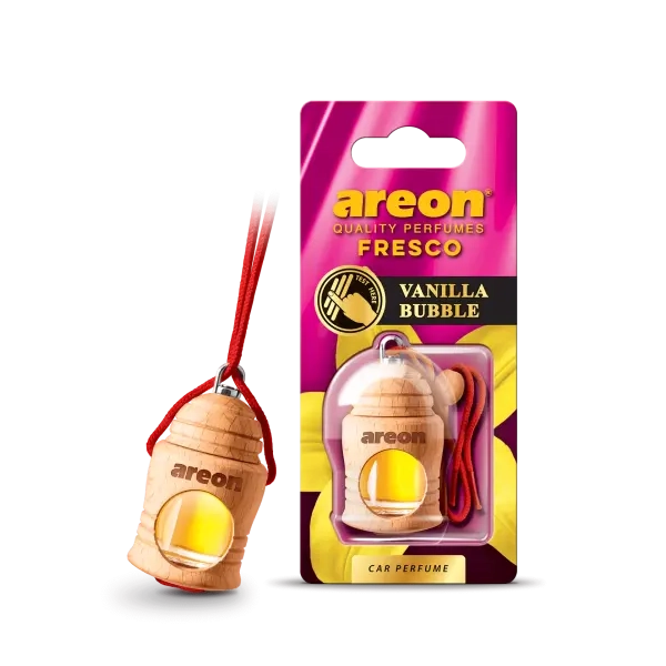 Tinh dầu treo xe ô tô Areon Fresco Vanilla Bubble Gum