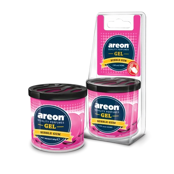 Sáp thơm Gel Areon hương Bubble Gum (Areon Gel Can Bubble Gum)