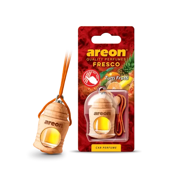 Tinh dầu treo xe ô tô hương hoa quả kết hợp – Areon Fresco Tutti Frutti