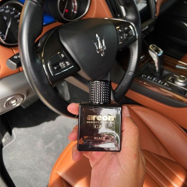 Nước hoa ô tô Areon Car Black Perfume - Ảnh 4